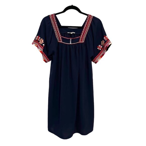 entro Dresses & Skirts - Entro Boho Embroidered Dress